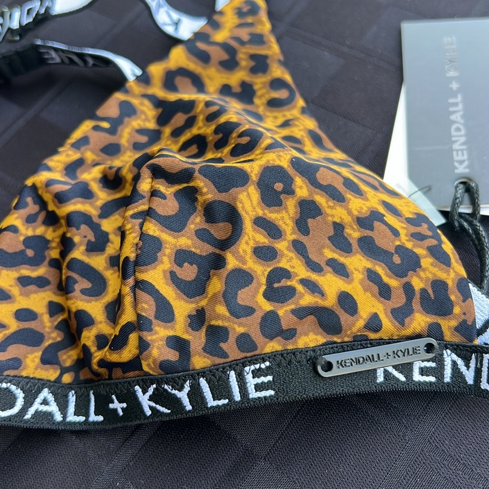 KENDALL+KYLIE leopard high leg bikini size XL - Picture 15 of 16